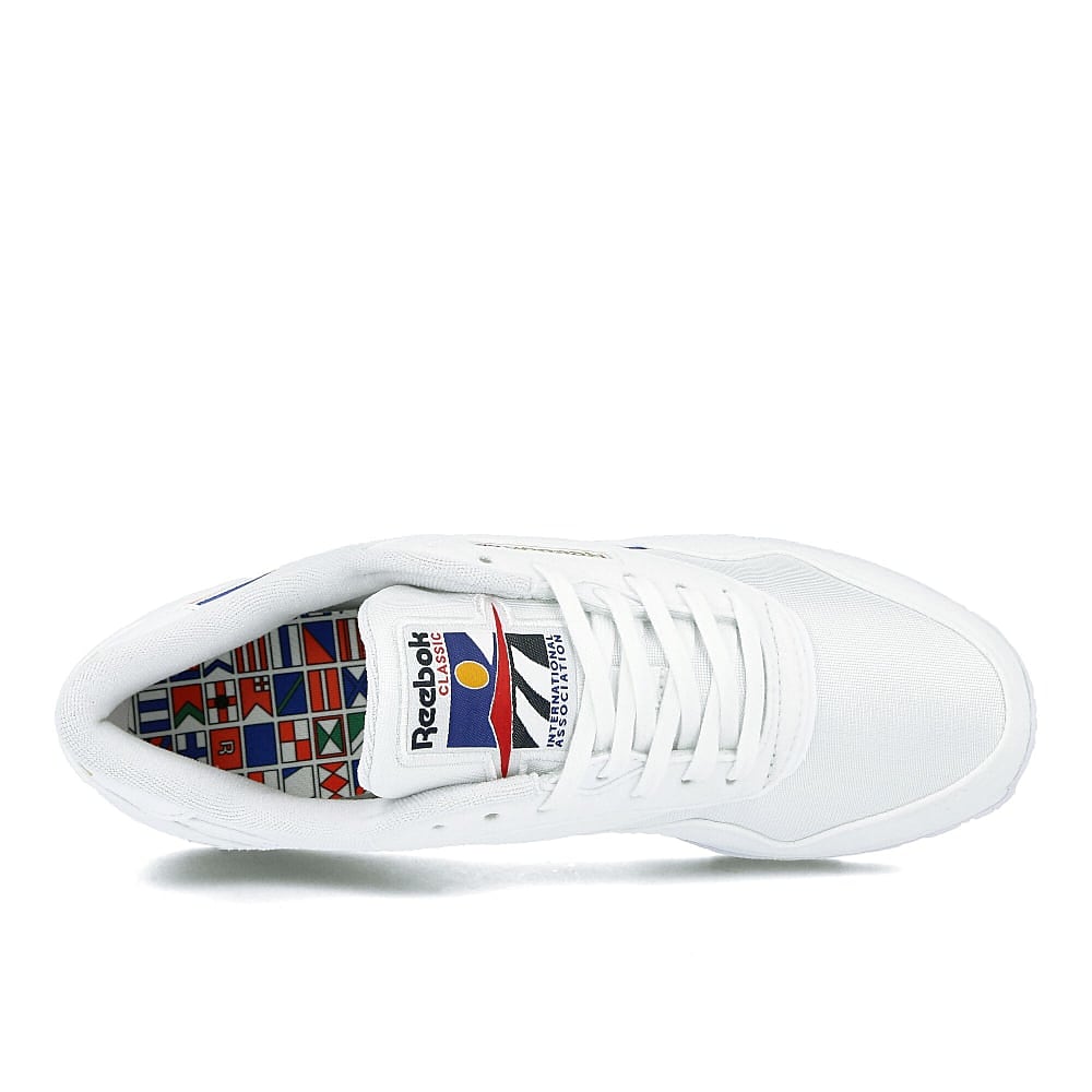 Reebok wmns classic nylon White / Radiant Red / Blue Blast  Detail view 1 | Overkill