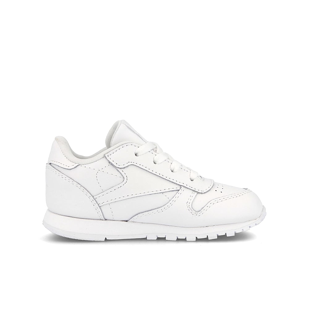 Reebok classic leather infants White-White-White Low Top Sneakers  Silhouette | Overkill