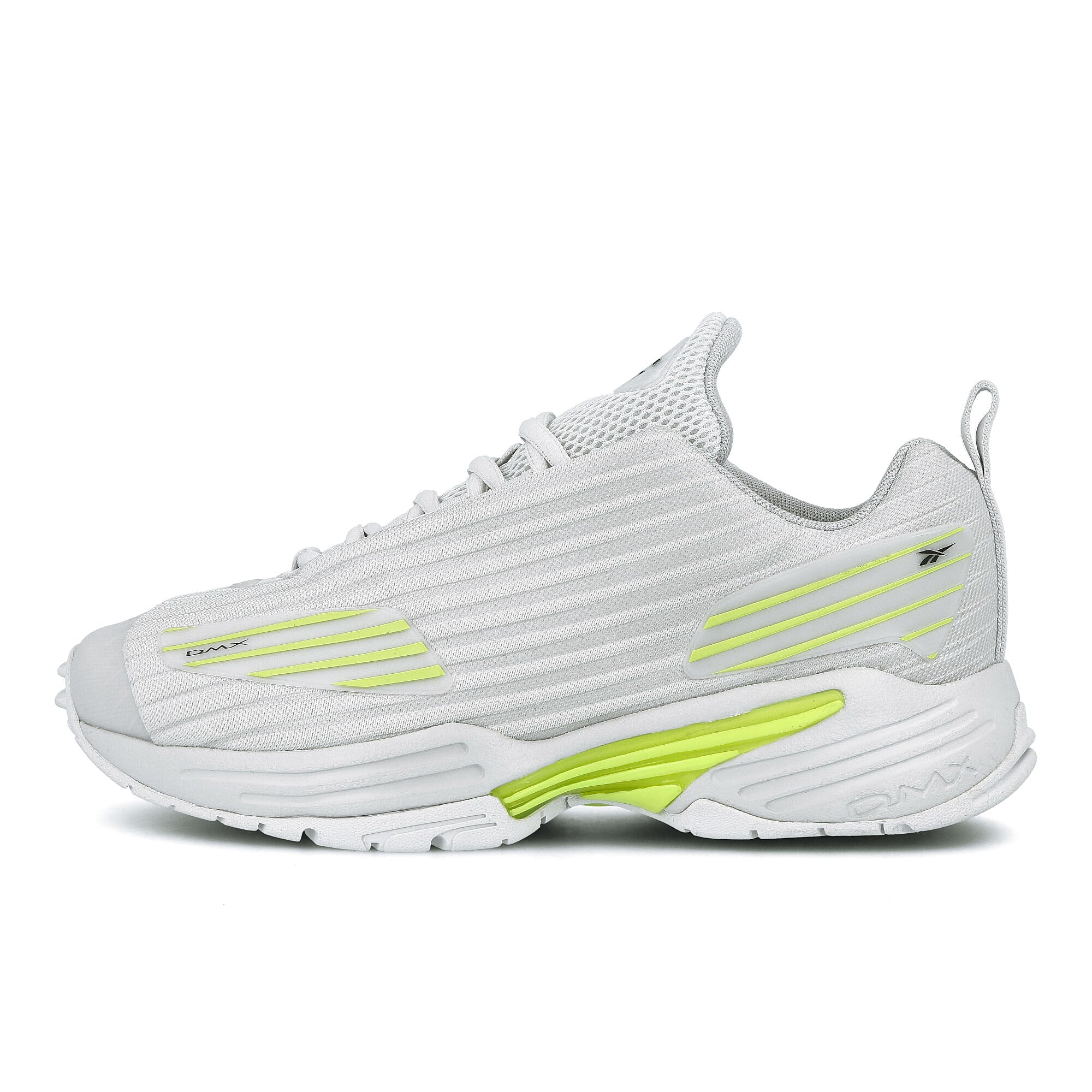 Reebok wmns dmx thrill Porcelain-Cold Grey 2-Neon Lime Sneakers EG6027 | Overkill