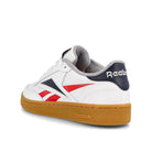 Reebok club c 85 mu White-Radiant Red-Collegiate Navy Low Top Sneakers  Material | Overkill