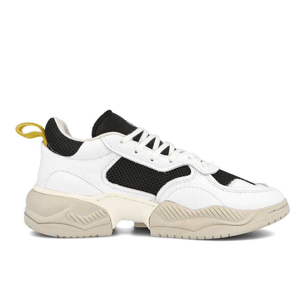 adidas supercourt rx Running White-Core Black-Spring Yellow Sneakers  Silhouette | Overkill