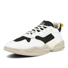 adidas supercourt rx Running White-Core Black-Spring Yellow Sneakers  Close Up | Overkill