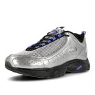 Reebok daytona dmx ii Black-Vital Blue-Silver Metallic Low Top Sneakers  Close Up | Overkill