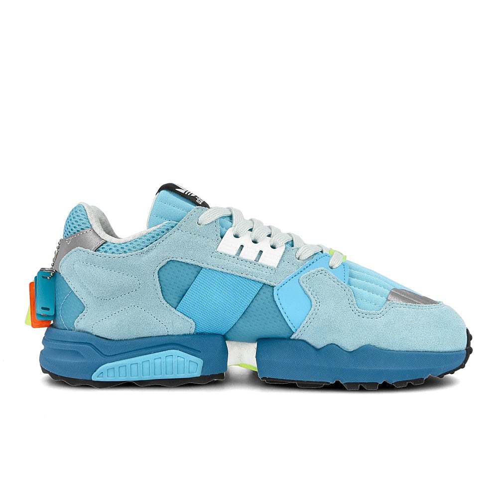 adidas zx torsion Light Aqua-Running White-Clear Aqua Sneakers  Silhouette | Overkill