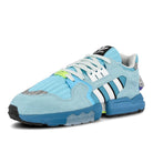 adidas zx torsion Light Aqua-Running White-Clear Aqua Sneakers  Close Up | Overkill