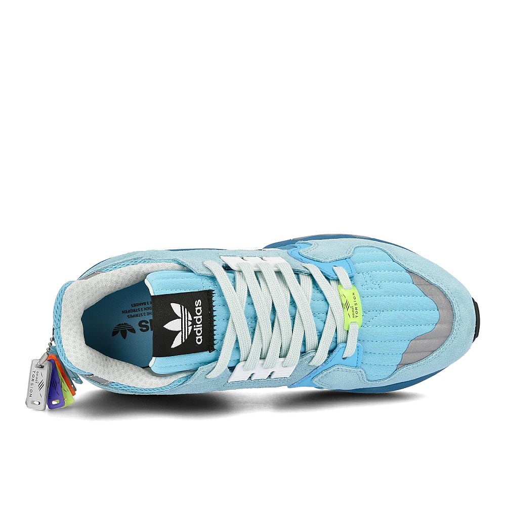 adidas zx torsion Light Aqua-Running White-Clear Aqua Sneakers  Detailfoto | Overkill