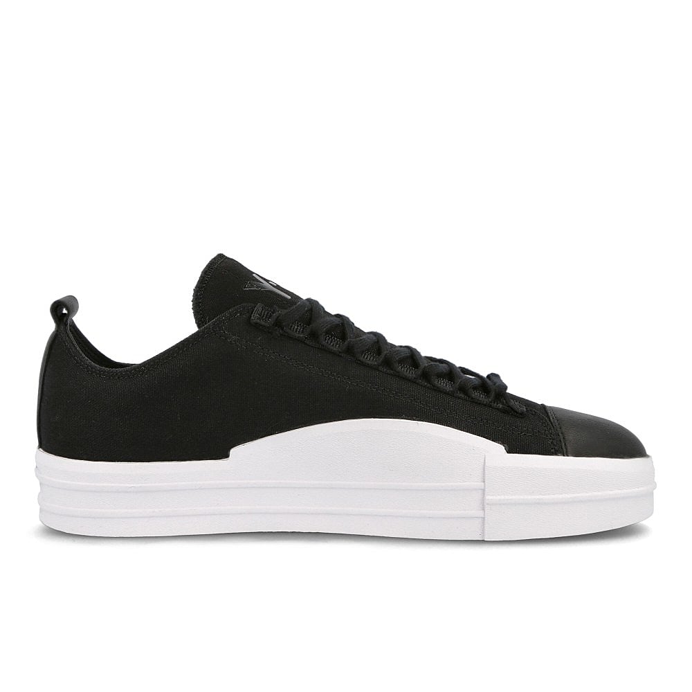 Y-3 yuben low Black-Black-Running White Sneakers  Silhouette | Overkill
