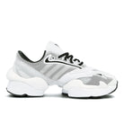 Y-3 ren Running White-Black-Silver Metallic Sneakers  Silhouette | Overkill