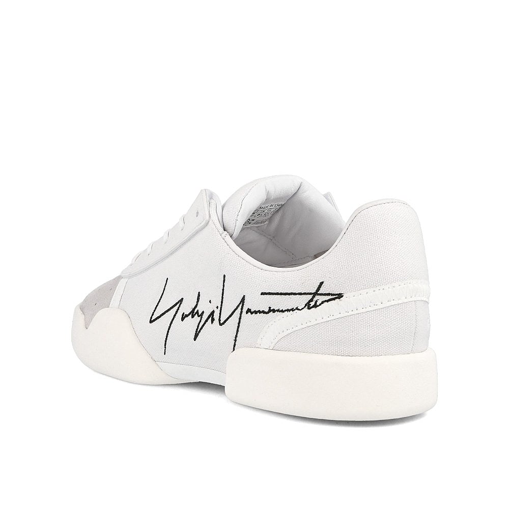 Y-3 yunu Footwear White-Black-Footwear White Sneakers  Material | Overkill