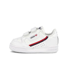 adidas continental 80 cf infants Running White / Running White / Scarlet Low Top Sneakers EH3230 | Overkill