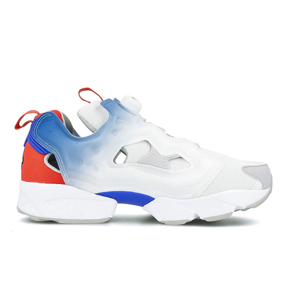 Reebok instapump fury og nm White / Humble Blue / Sterling Grey   Material | Overkill