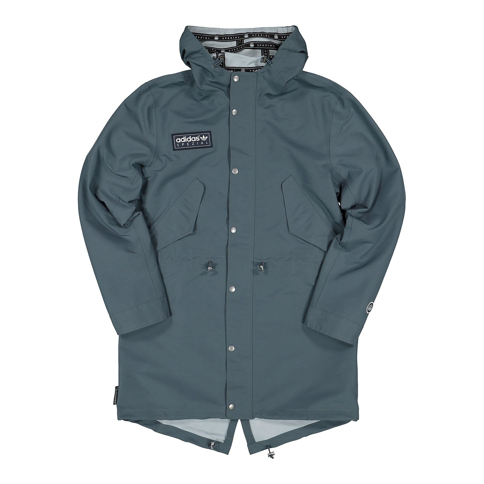 adidas SPZL Rossendale Parka Bold Onix Parkas EJ9374 | Overkill