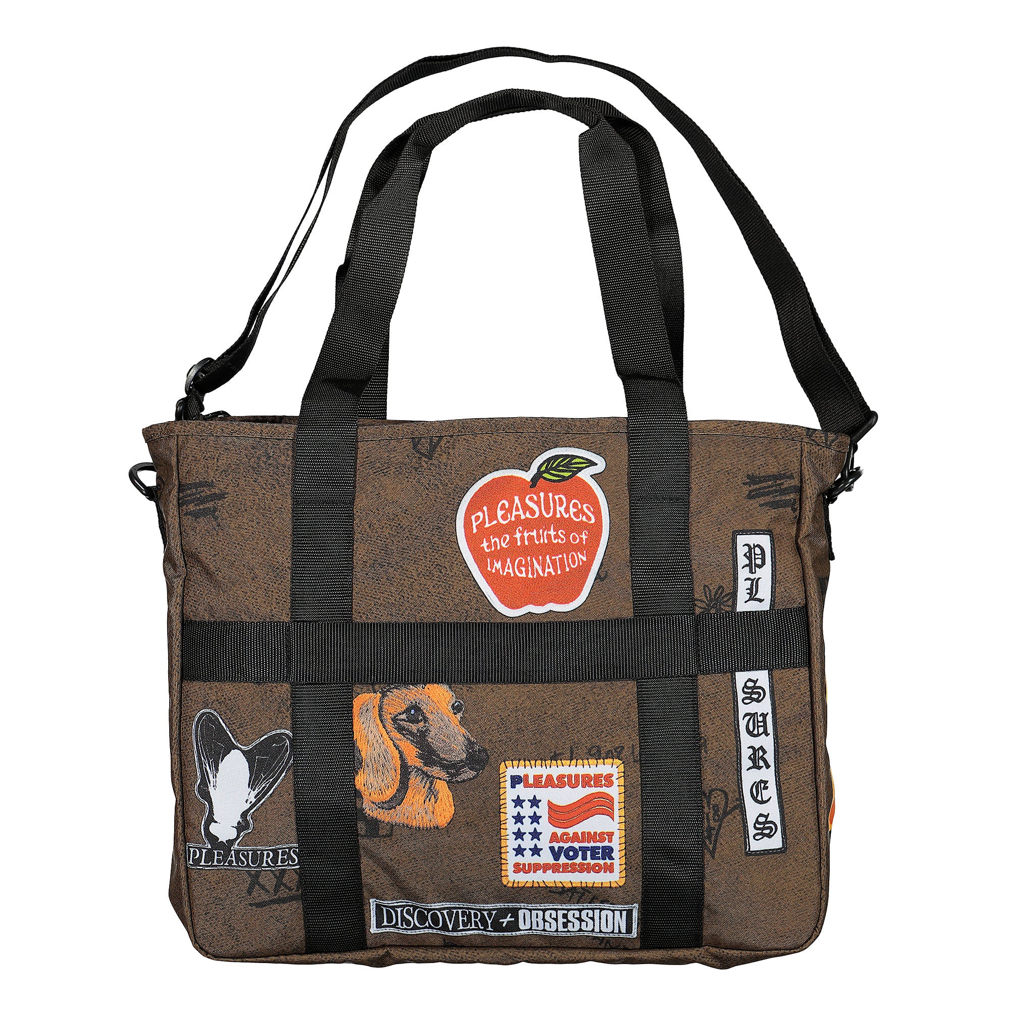 Eastpak Pleasures x Eastpak Kerr Khaki Tote Bags & Shoppers  Material | Overkill
