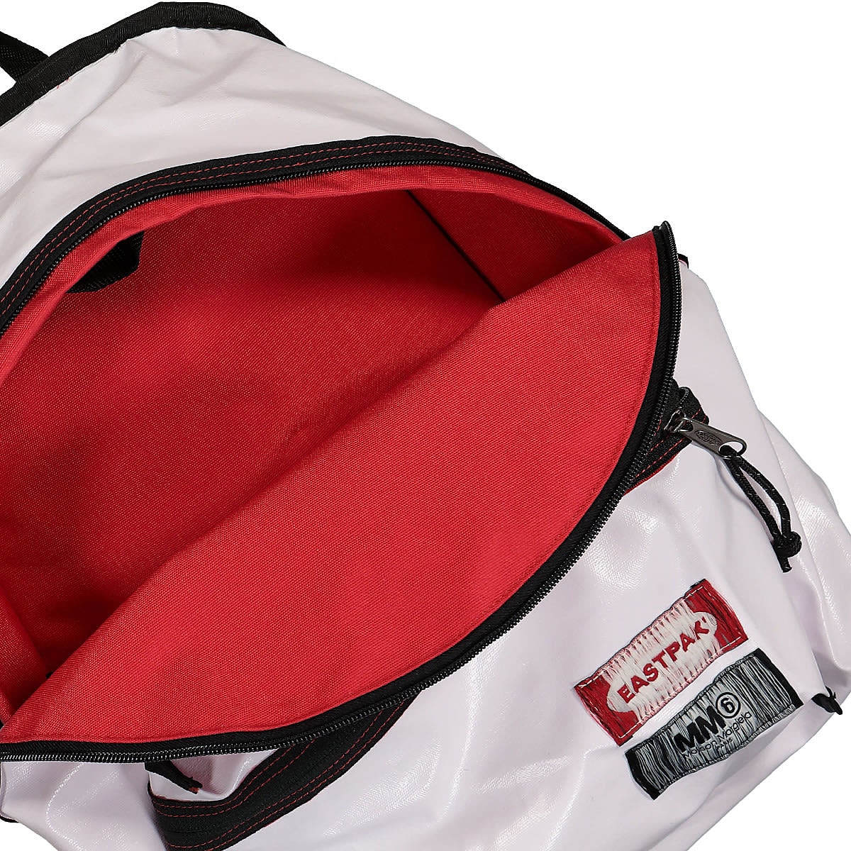 Eastpak MM6 Maison Margiela x Eastpak Padded Red Backpacks Detail view 1 | Overkill