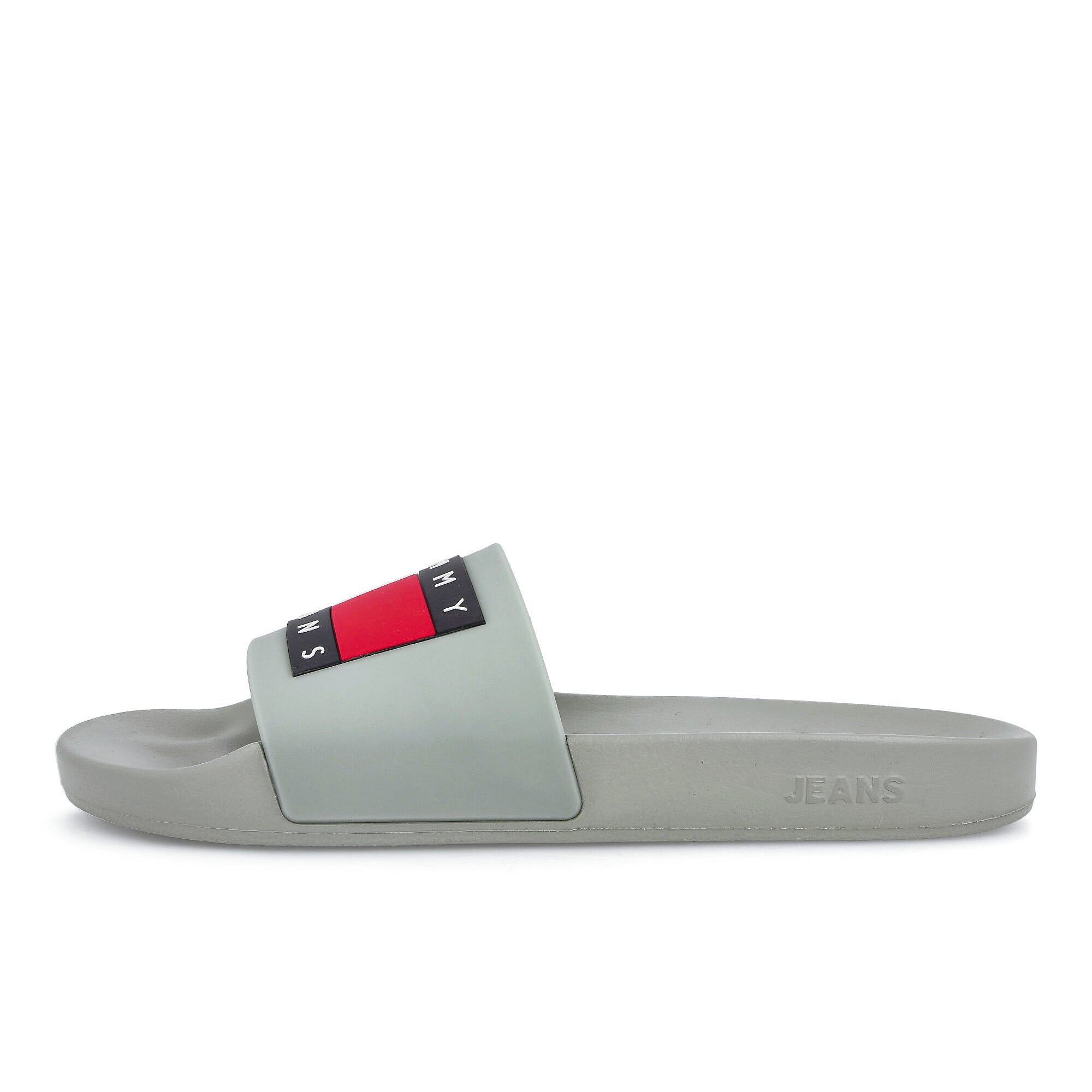 Tommy Jeans Flag Pool Slide Faded Willow  EM0E01021 PMI | Overkill