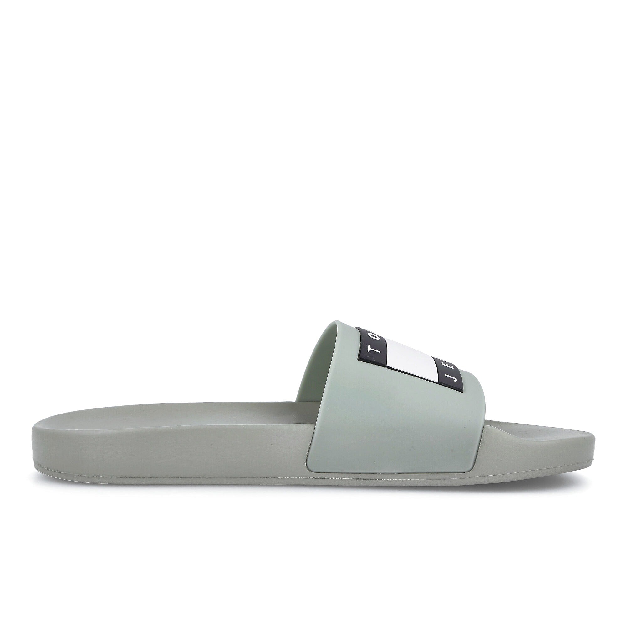 Tommy Jeans Flag Pool Slide Faded Willow   Material | Overkill
