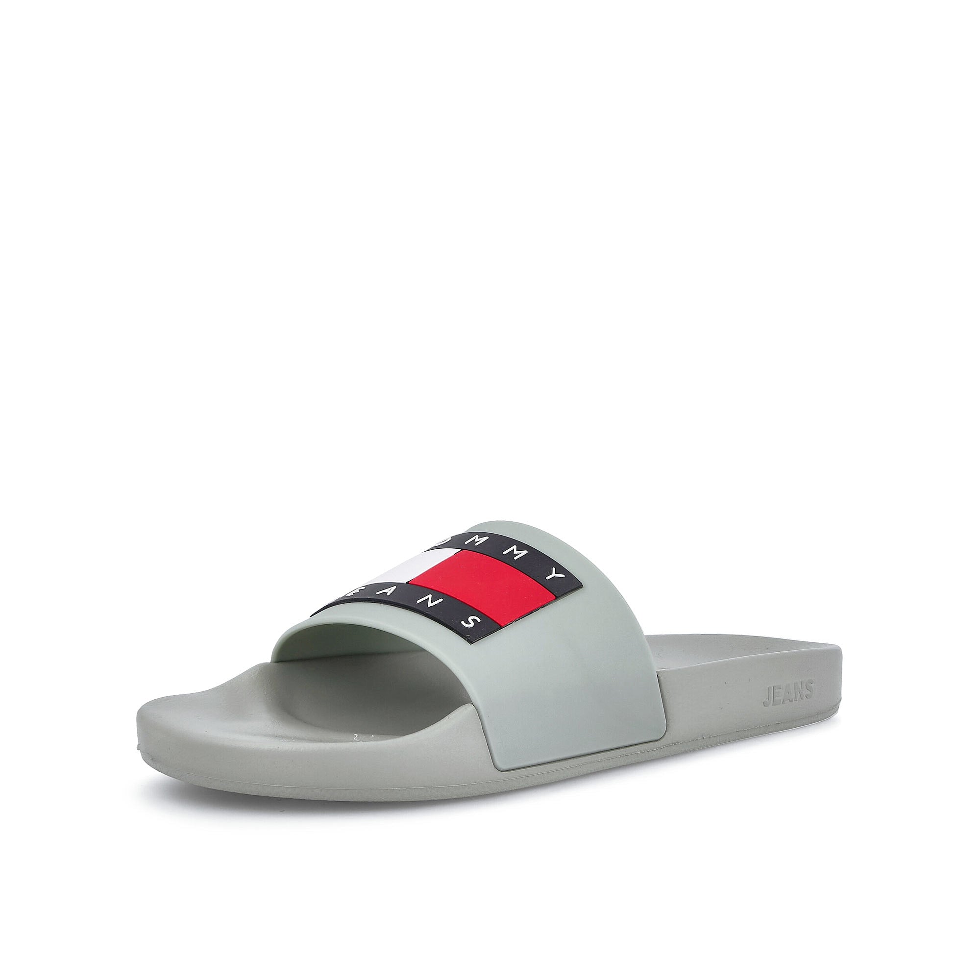 Tommy Jeans Flag Pool Slide Faded Willow  Detailfoto | Overkill