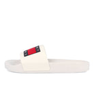 Tommy Jeans Flag Pool Slide Ecru  EM0EM01021 YBL | Overkill