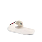 Tommy Jeans Flag Pool Slide Ecru  Close-up | Overkill