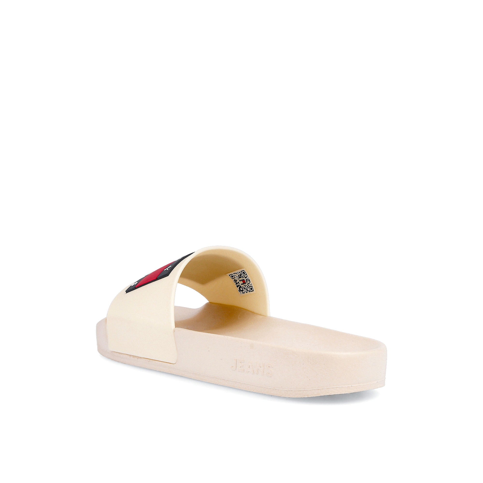 Tommy Jeans Flag Pool Slide Savannah Sand  Close-up | Overkill