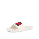Tommy Jeans Flag Pool Slide Ecru  Detailfoto | Overkill