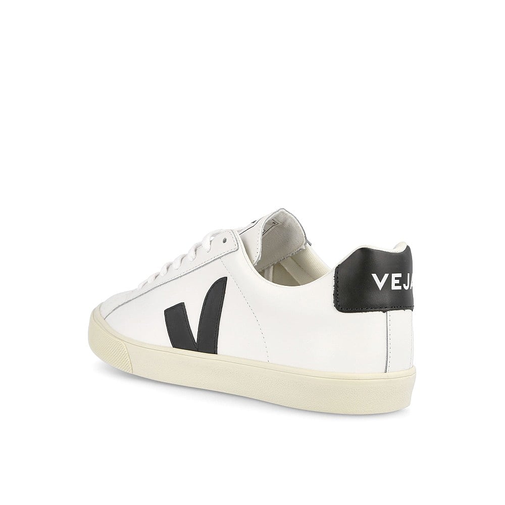 Veja esplar logo leather Extra White / Black  Close-up | Overkill