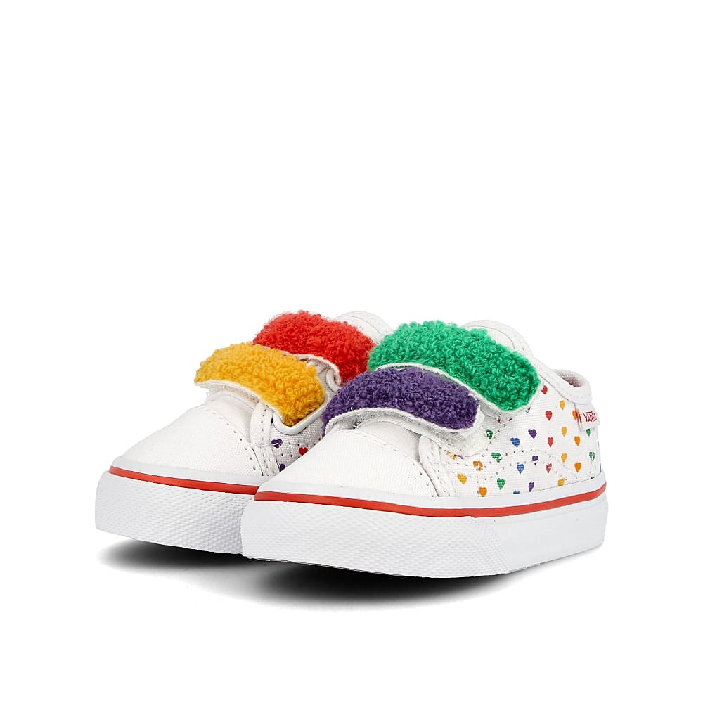 Vans style 23 v Rainbow-White Sneakers  Close Up | Overkill