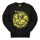 Chinatown Market Glass Smiley Crewneck Black Sweatshirts F20-1960004 / 0001 | Overkill