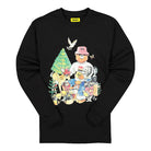 Chinatown Market Friends LS Tee Black Longsleeves F20-1980002 / 0001 | Overkill