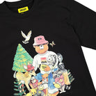 Chinatown Market Friends LS Tee Black Longsleeves Close-up | Overkill