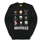 Chinatown Market Modern Art Longsleeve Tee Black Longsleeves F20-1980007 / 0001 | Overkill