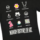 Chinatown Market Modern Art Longsleeve Tee Black Longsleeves Close-up | Overkill