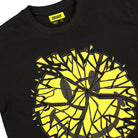 Chinatown Market Glass Smiley Tee Black T-Shirts Close-up | Overkill