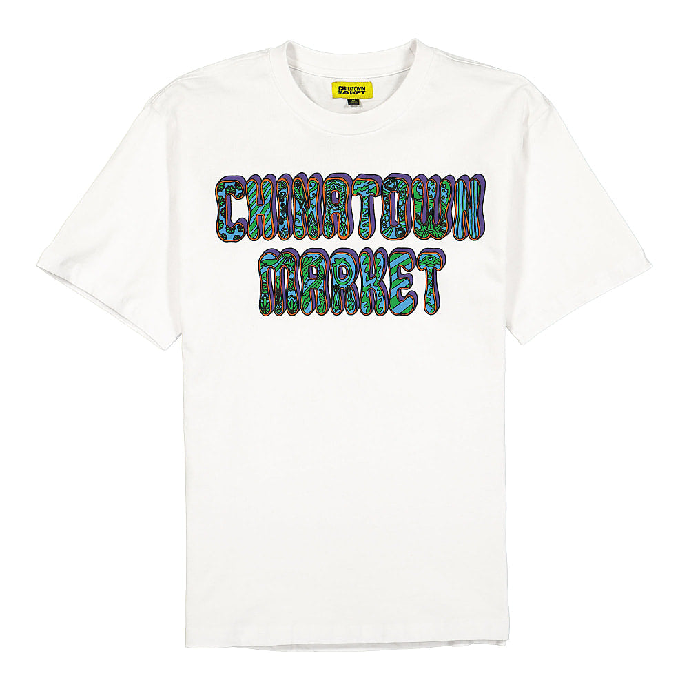 Chinatown Market Hippie Tee White T-Shirts F20-1990012 / 1201 | Overkill