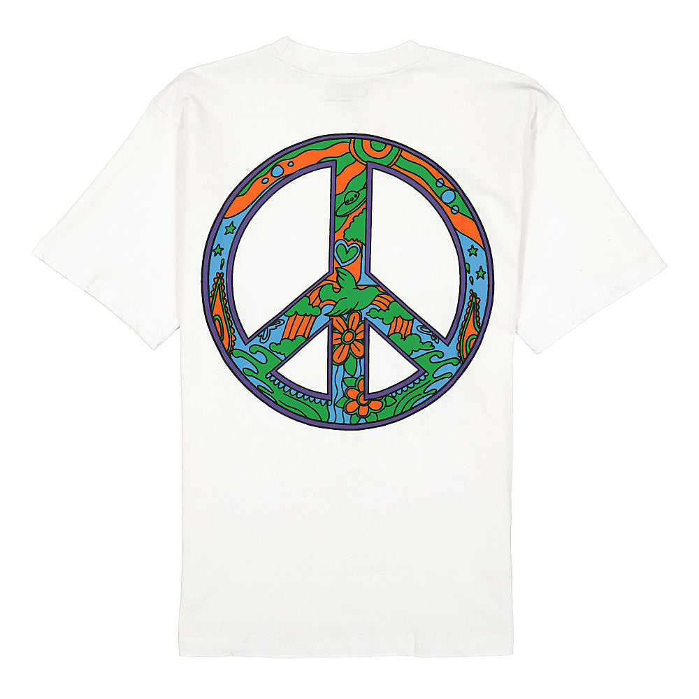 Chinatown Market Hippie Tee White T-Shirts Material | Overkill