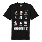 Market Modern Art Tee Black T-Shirts F20-1990017 / 0001 | Overkill