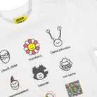 Market Modern Art Tee White T-Shirts Close-up | Overkill