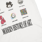 Market Modern Art Tee White T-Shirts Detailfoto | Overkill