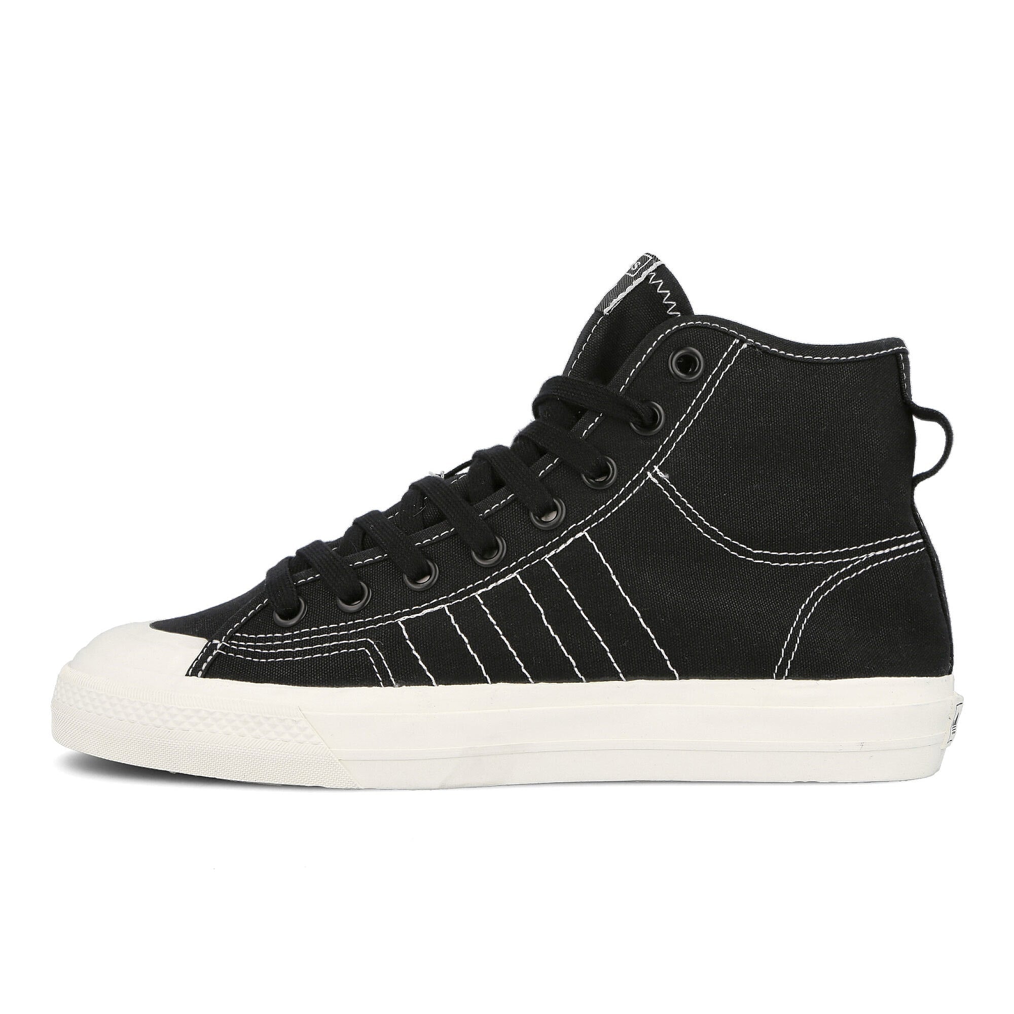 adidas nizza hi rf Core Black-Running White-Off White Sneakers F34057 | Overkill