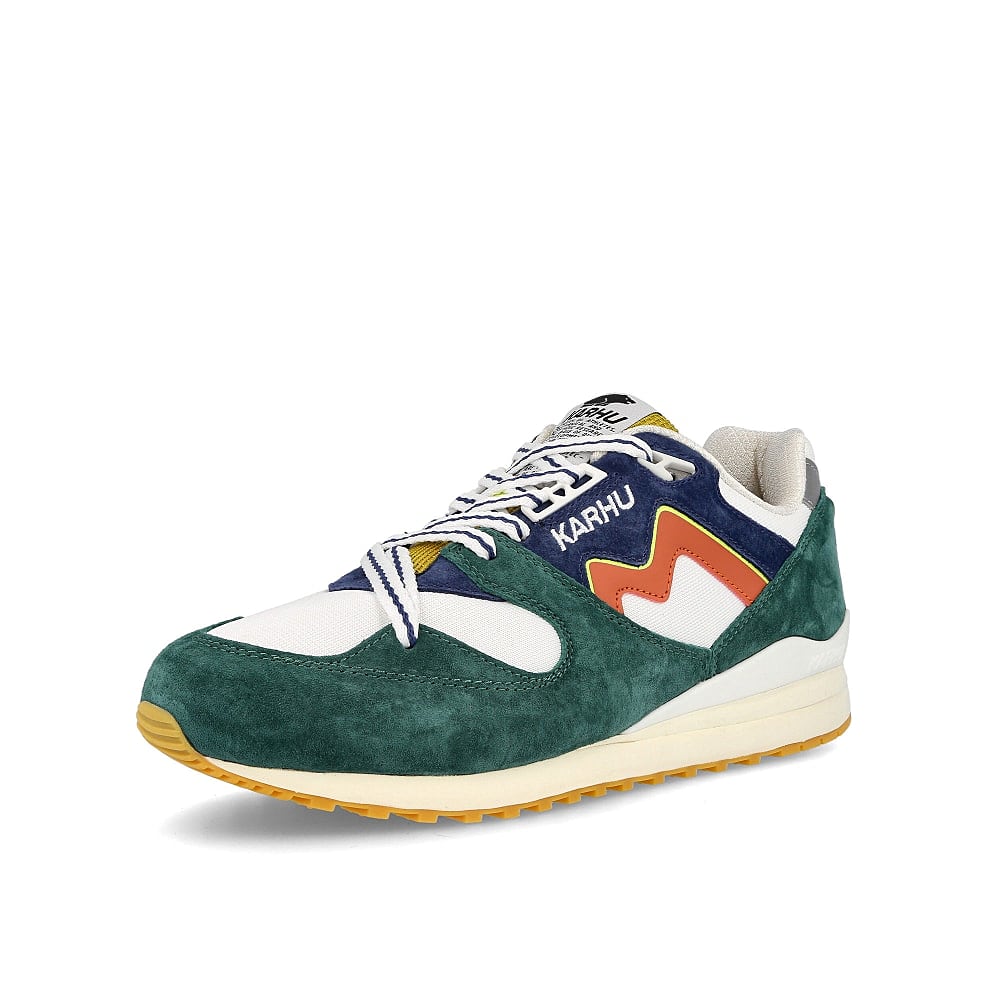 Karhu synchron classic Blue Spruce-Mango Sneakers  Close Up | Overkill
