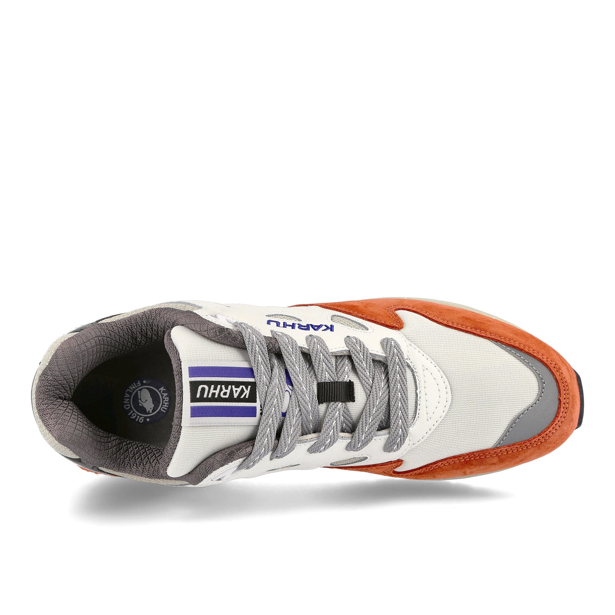 Karhu legacy 96 Apricot Brandy-Bright White Low Top Sneakers  Detailfoto | Overkill