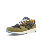 Karhu Legacy 96 Green Moss-India Ink Low Top Sneakers  Close Up | Overkill