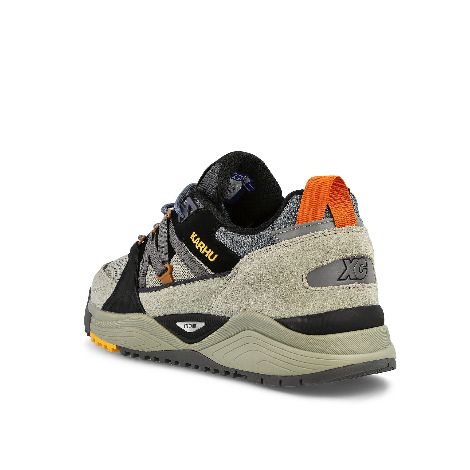Karhu Fusion XC Abbey Stone-Gunmetal Low Top Sneakers  Material | Overkill