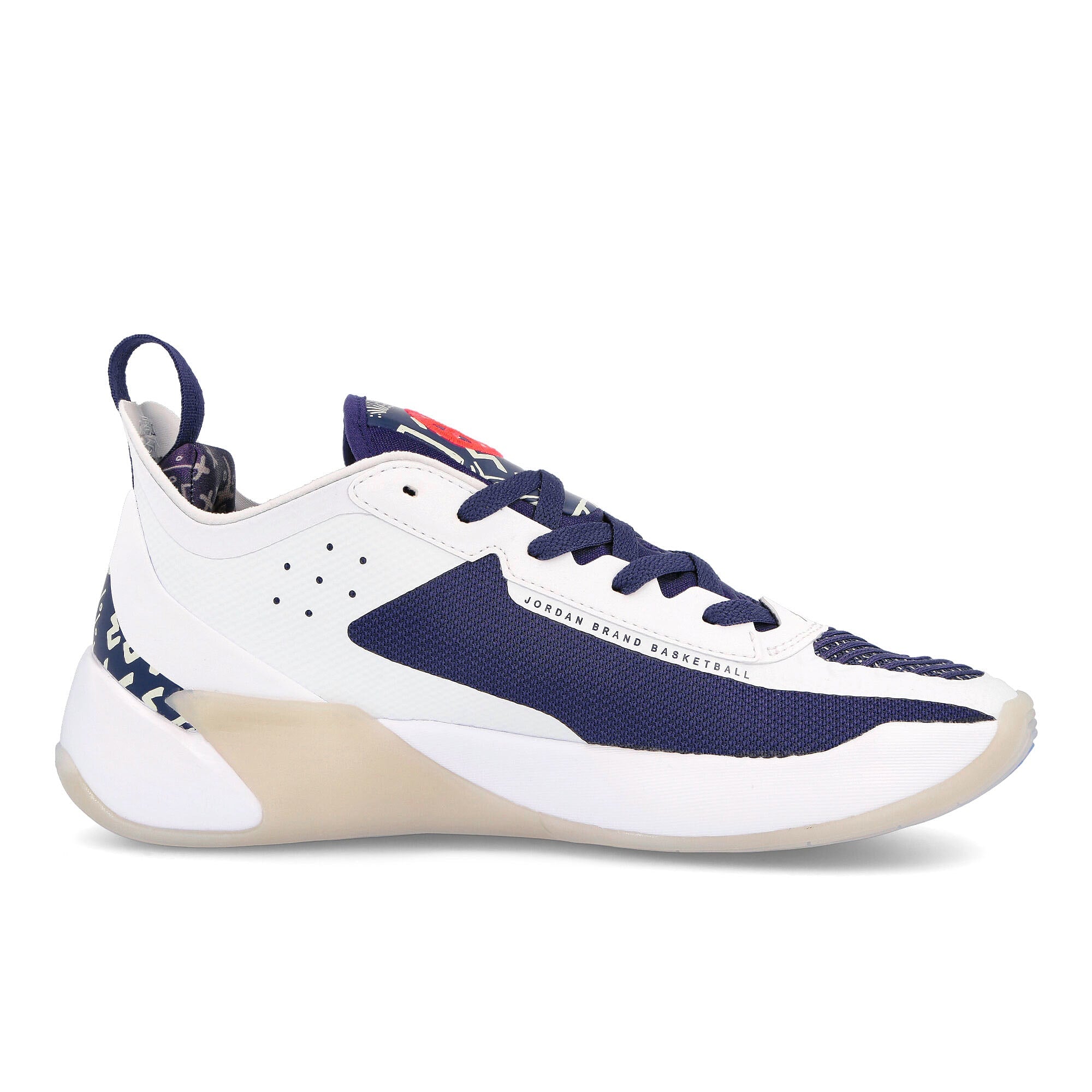 Jordan Air Jordan Luka 1 White / Neutral Indigo - Light Bone Low Top Sneakers  Silhouette | Overkill