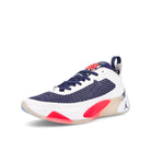 Jordan Air Jordan Luka 1 White / Neutral Indigo - Light Bone Low Top Sneakers  Close Up | Overkill