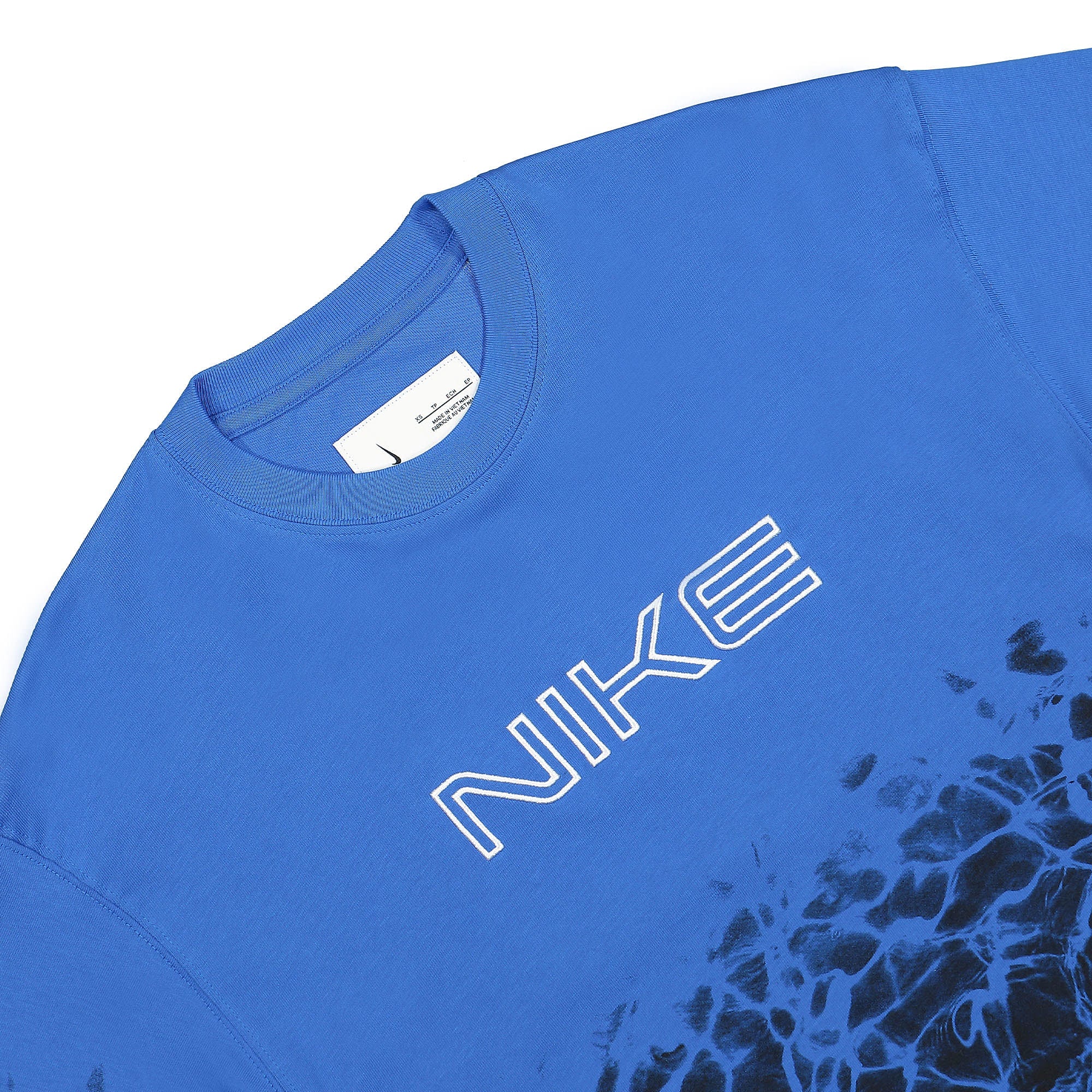 Nike NRG Kukini Long Sleeve Tee Signal Blue / Black / White Longsleeves Close-up | Overkill