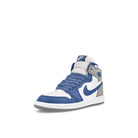 Jordan Jordan 1 Retro High OG PS True Blue-White - Cement Grey Sneakers  Close Up | Overkill