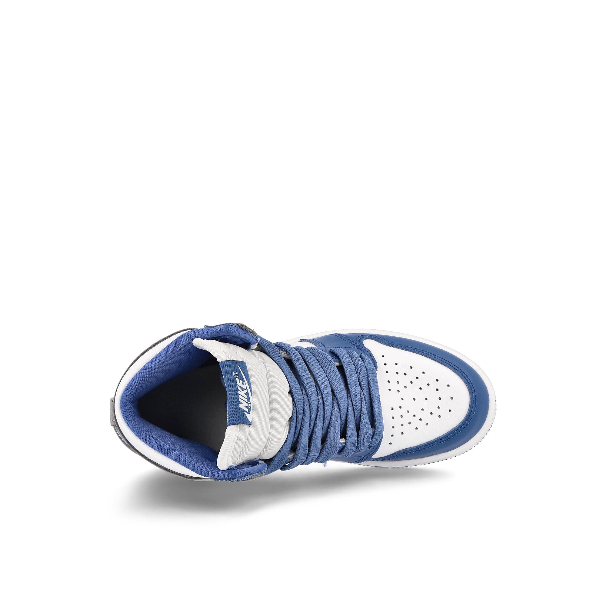 Jordan Jordan 1 Retro High OG PS True Blue-White - Cement Grey Sneakers  Detailfoto | Overkill