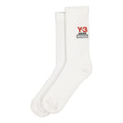 Y-3 Logo Socks White Socks FH9274 | Overkill