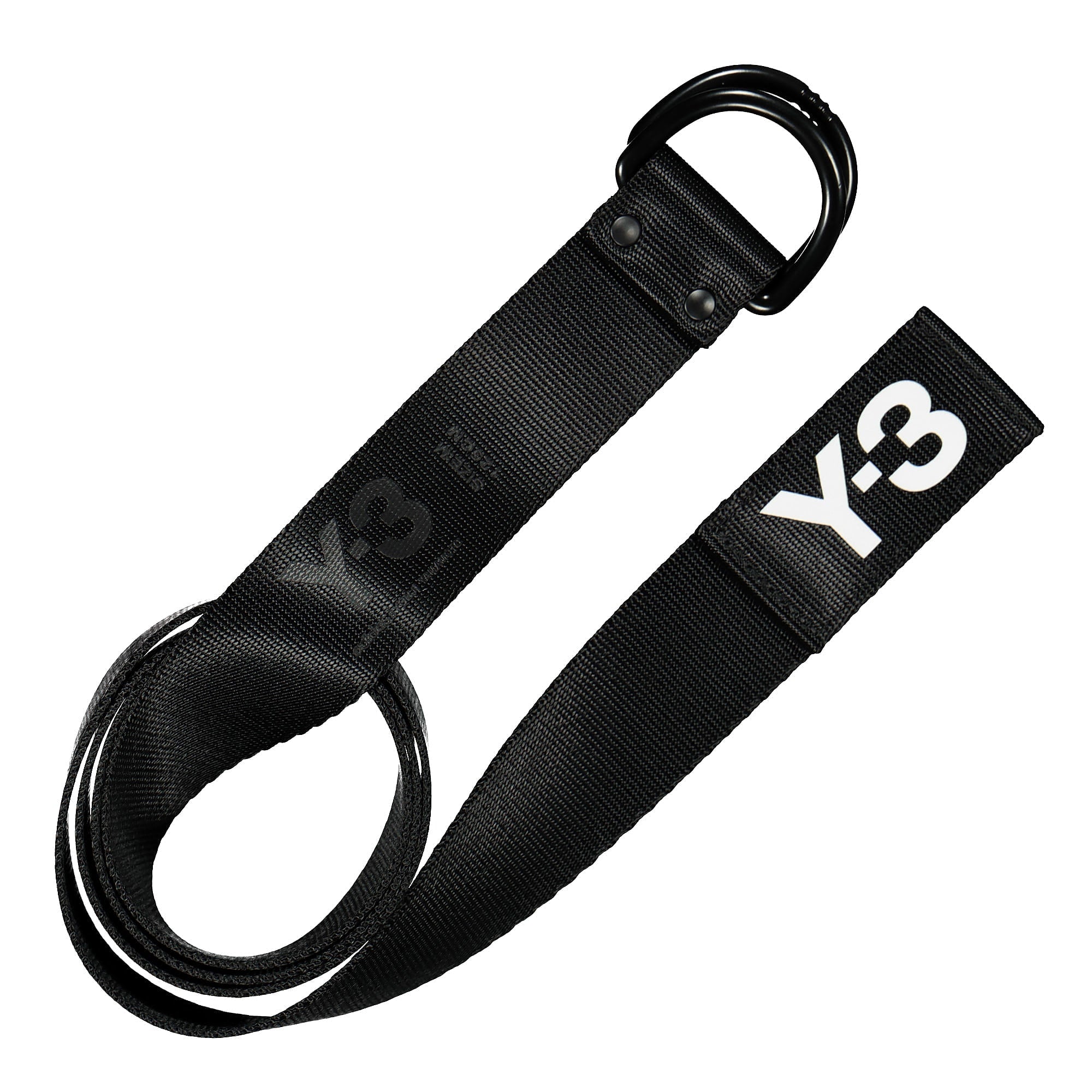 Y-3 Logo Belt Black Belts FH9339 | Overkill